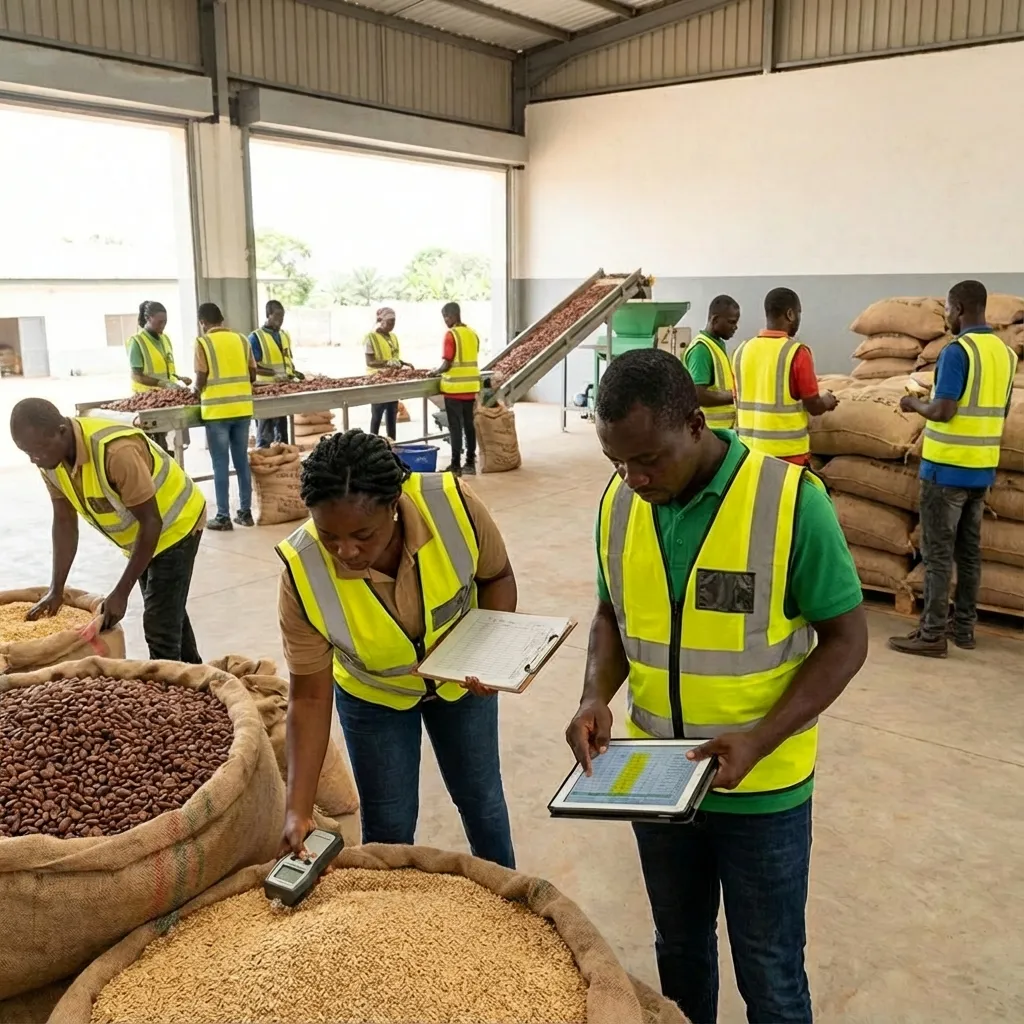 Quality-controlled agricultural supply chain